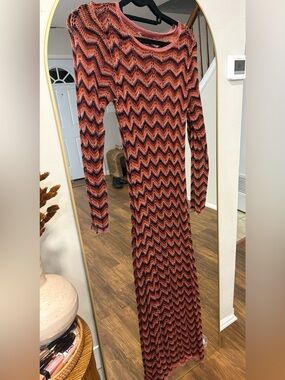 Missoni Inspired Crochet Dress
